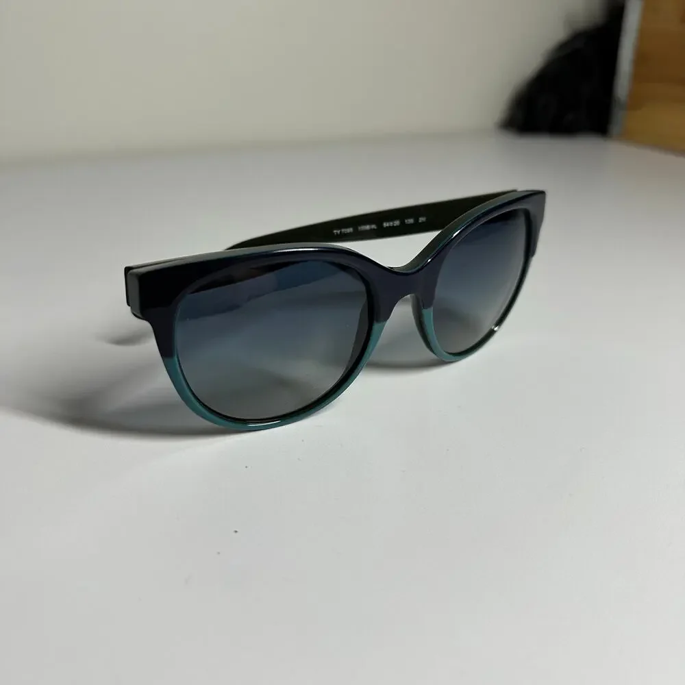 Tory Burch Blue Gradient Sunglasses